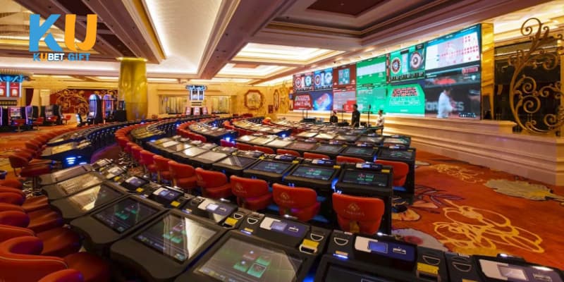 Đa dạng sảnh chơi nổi tiếng tích hợp tại casino Kubet